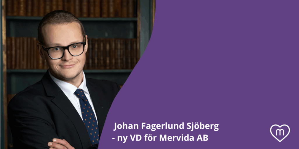 Johan Fagerlund Sjöberg - ny VD för Mervida AB